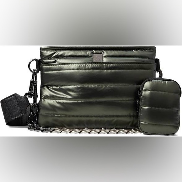 THINK ROYLN Olive and Black Crossbody Bag - Picture 2 of 2